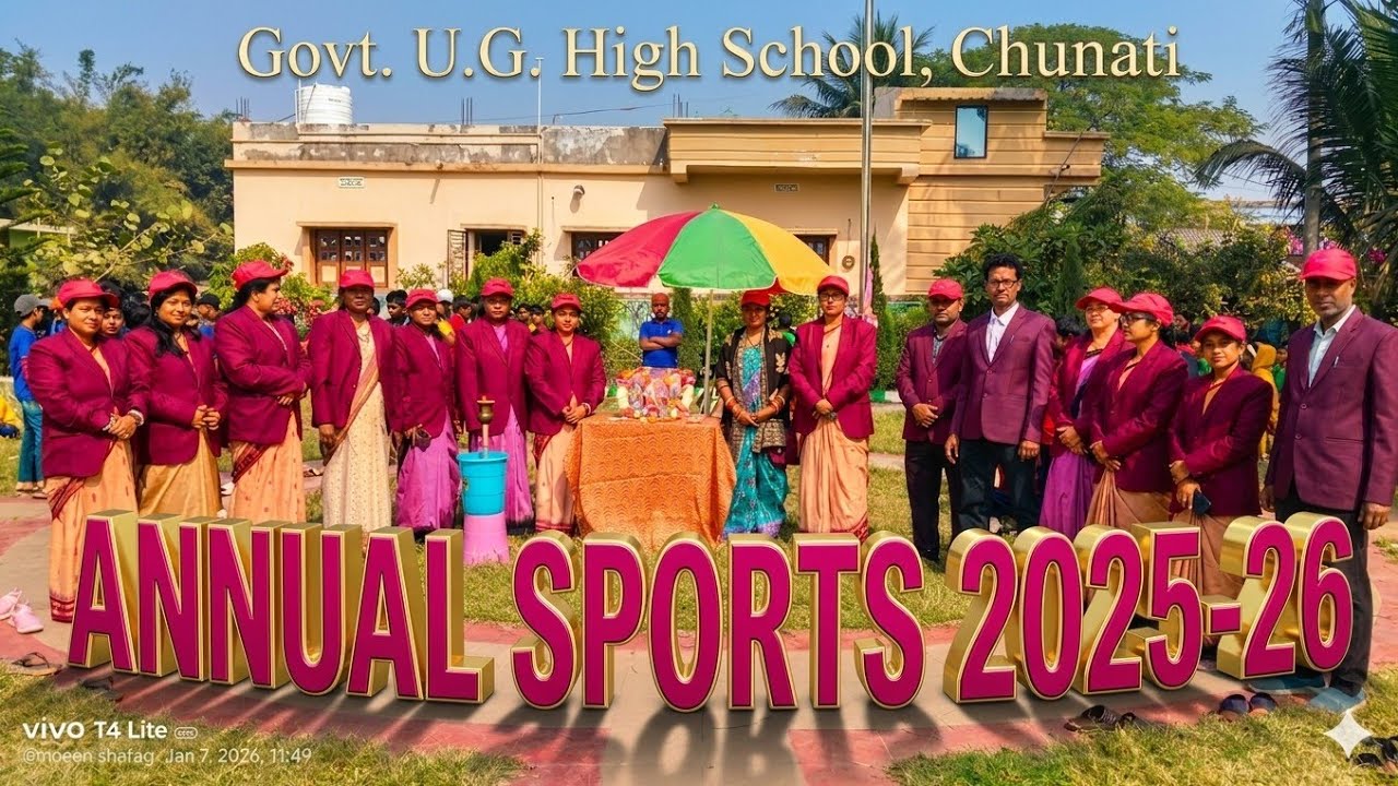 Annual Sports of Govt Upgraded High School Chunati/ All activities and events in a video/ Moeen Sir