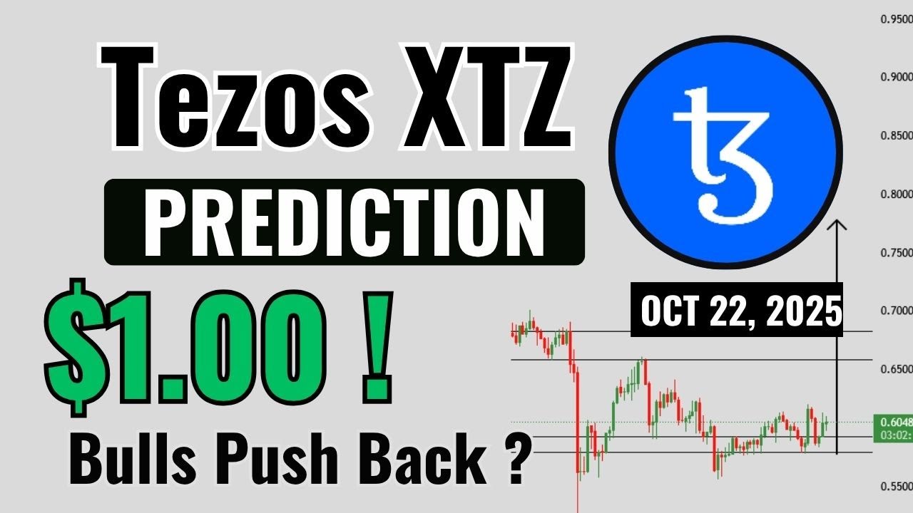 XTZ Bounces Back Strong ? Tezos ( XTZ ) price prediction and news Oct 22, 2025