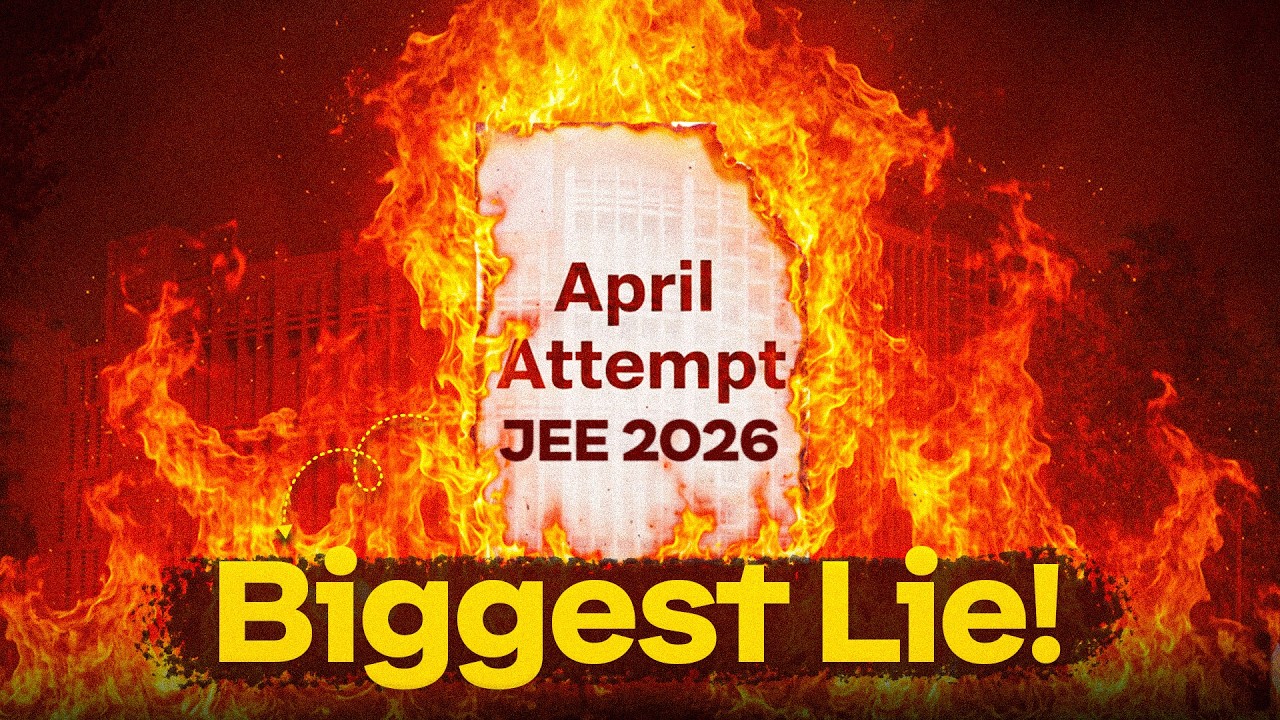 (Urgently) Listen after JEE January attempt 🚨