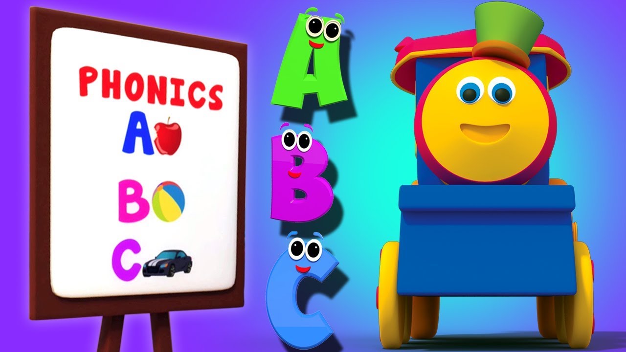 abjad lagu | huruf bob | Muzik anak-anak | Bob Phonic Songs | Bob The Train Malaysia