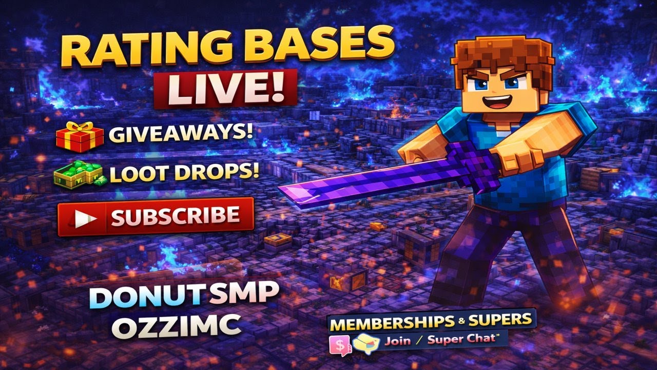 🔴DONUT SMP 🔴 GAMBLING 🔴 RATING BASES 2M 🔴 BOUNTIES 10M+🔴 #live #donutsmp #minecraft #donutsmplive