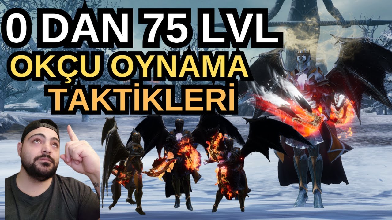 YENİ BAŞLICAKLAR İÇİN 0 DAN 75 LVL OKÇU OYNAMA TAKTİKLERİ  YAPILMASI GEREKENLER / RİSE ONLİNE