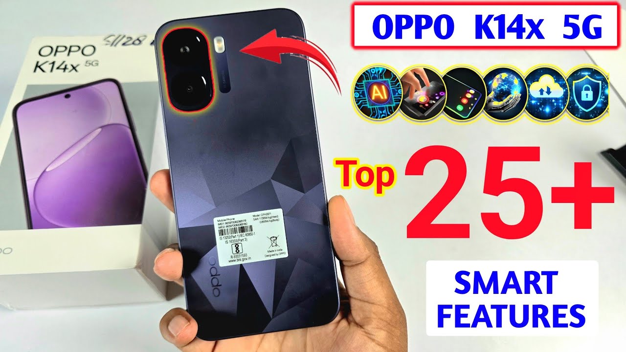 Oppo K14x Tips And Tricks | Oppo K14x 5g Top 20++ Hidden Features