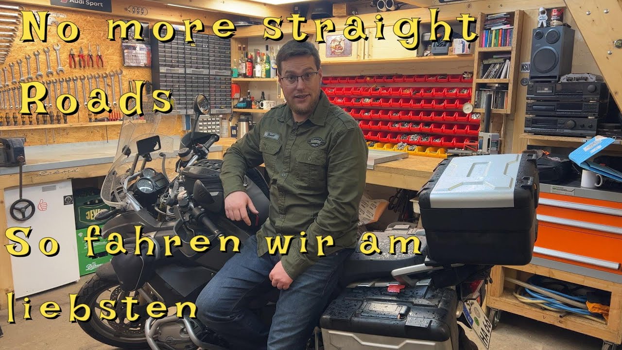 No more straight roads! So fahren wir am liebsten.
