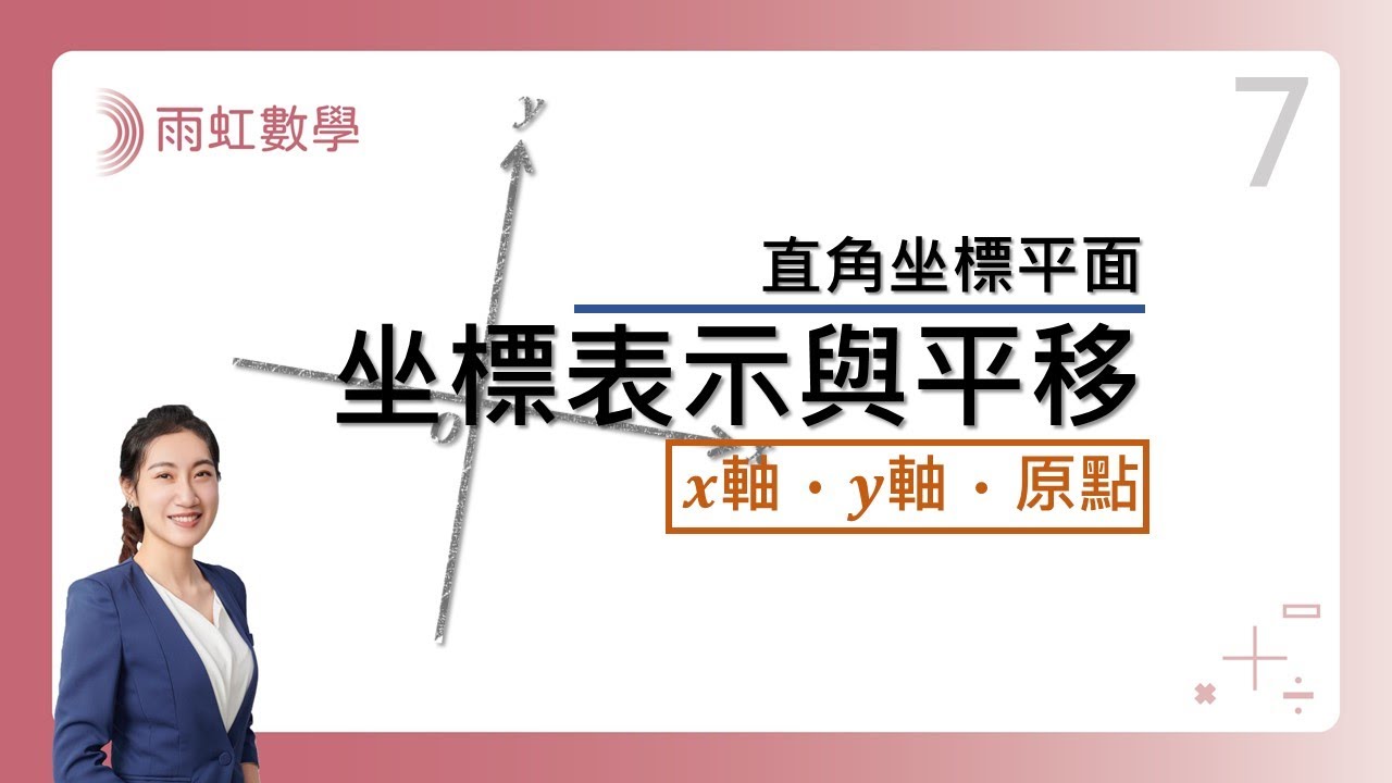 ｜國中數學｜七年級｜108課綱｜直角坐標平面 (Coordinate Plane)