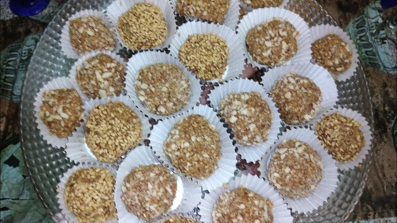 المطبخ التونسي 🇹🇳❤️كعابر اللوز والجلجلان بطريقة صحية ونافعة 💗🌺💓