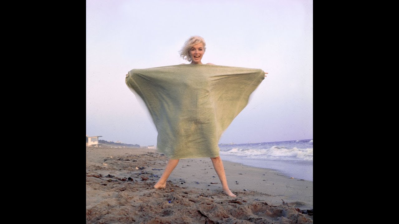 Marilyn Monroe  - The Green Towel Sitting, by George Barris 1962