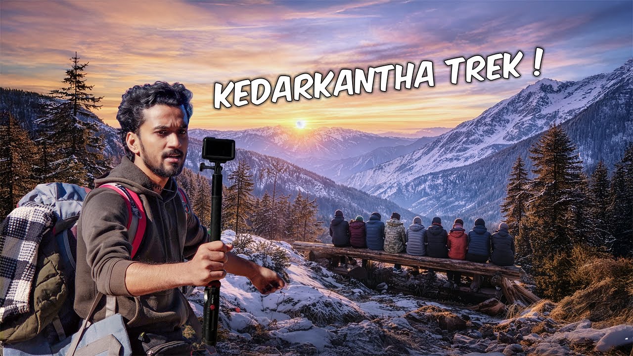 Kedarkantha Winter Trek: 5 DAYS on the Mountain🥶💪| MMD