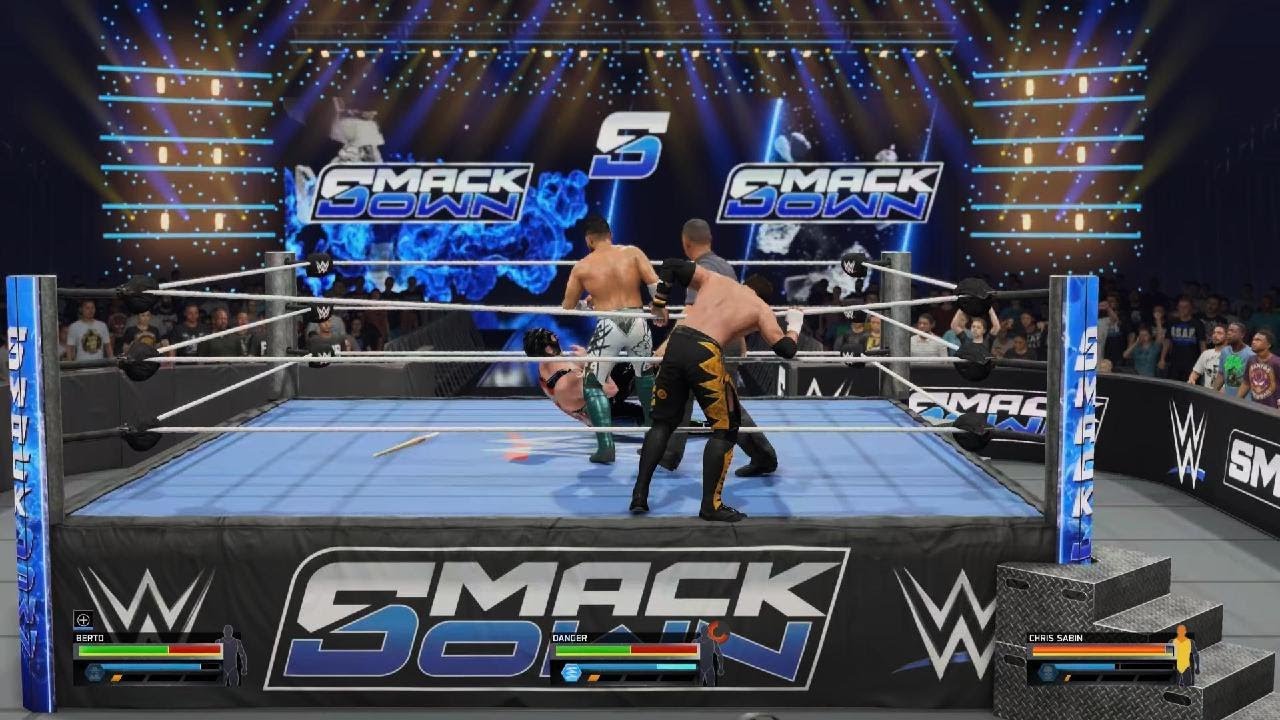 Danger Vs Berto Vs Chris Sabin