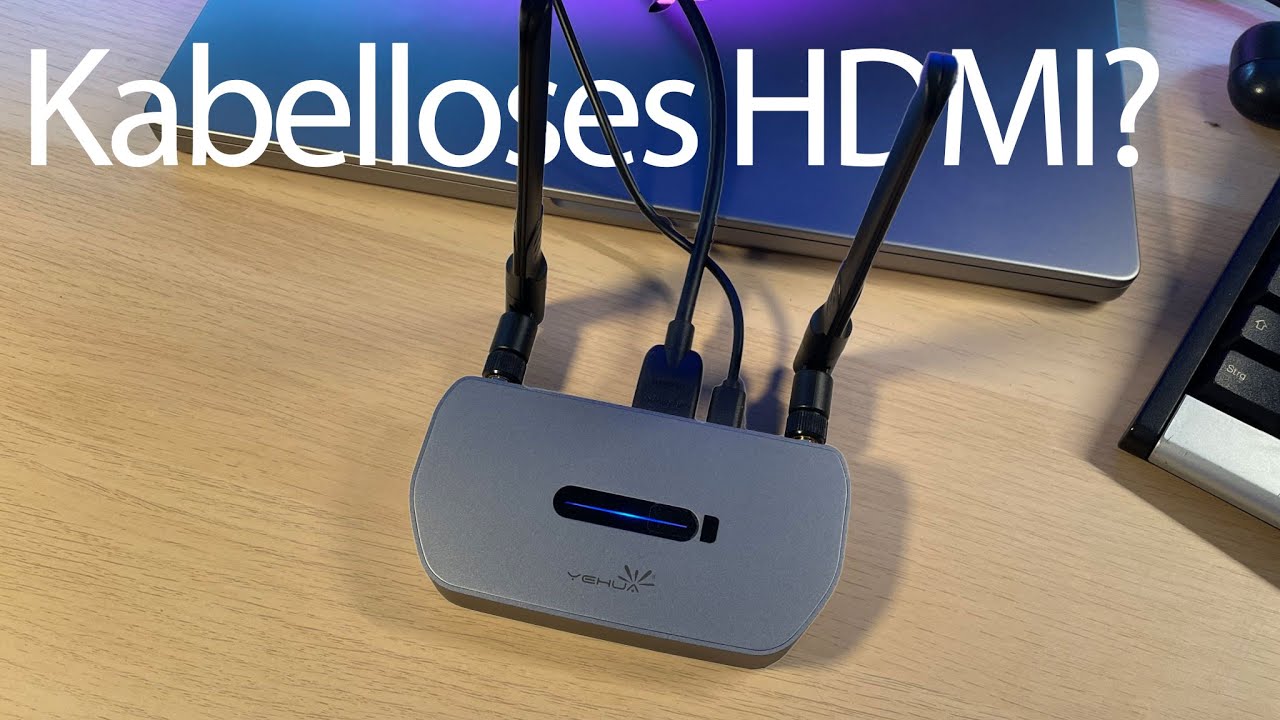Kabelloses HDMI? Klar geht das! - YEHUA Q5R1 Wireless HDMI Transmitter und Receiver