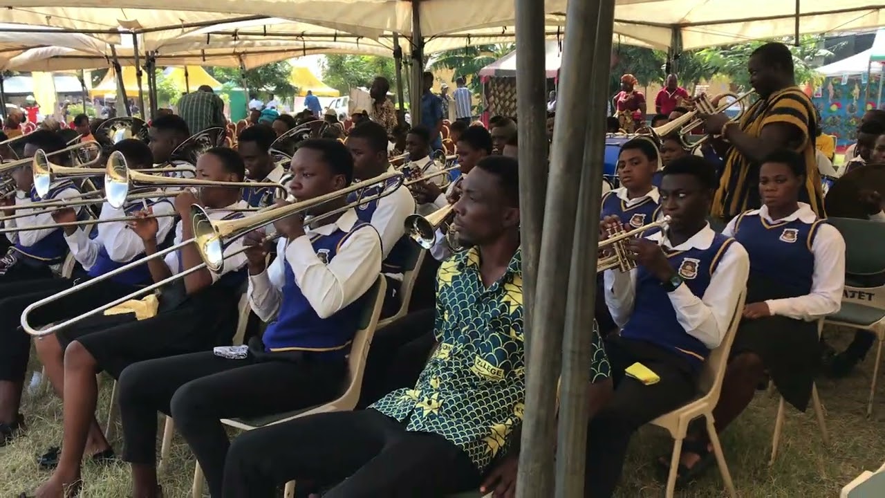 Zion college west African show a bit of their talents at the Hogbetsotso festival