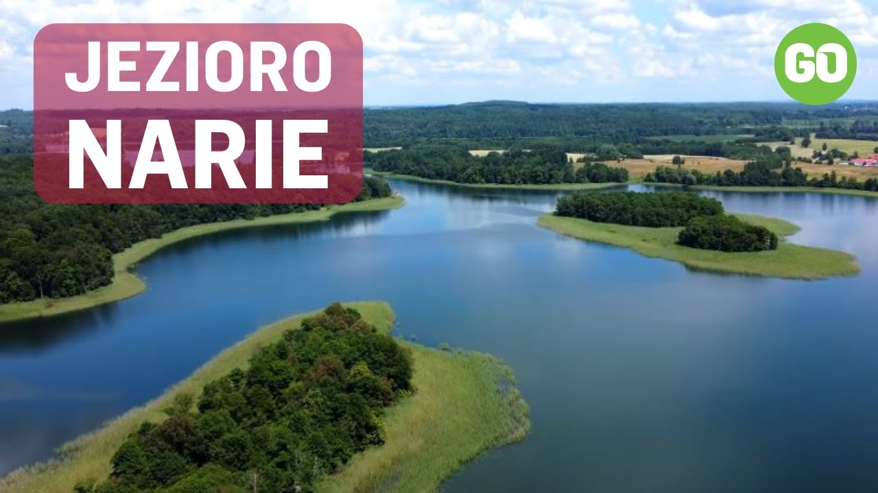 NARIE - jedno za najczystszych jezior w Polsce - Moje Mazury [dron, 4K]