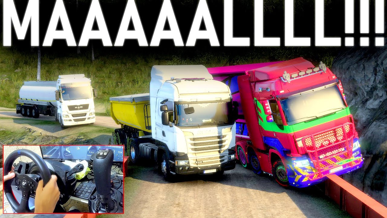 D&Uuml;NYANIN EN MAL TIRI &Ccedil;ILDIRTTI! (SİNİR KRİZİ) - KİRKENES MADEN YOLU - ETS 2 MP ProMods T300RS GT