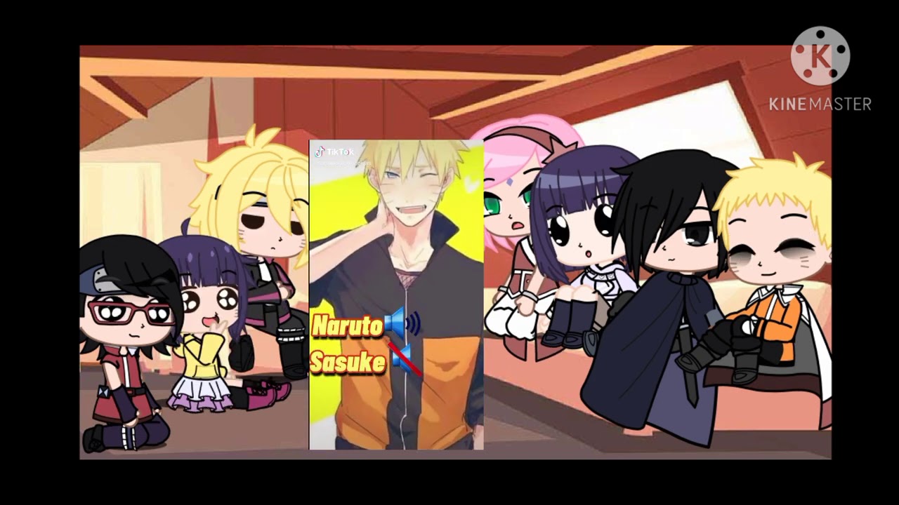 Boruto, Sarada y sus familias Reaccionan al SakuHina y a Sasunaru |°Parte 1°°| (Leer descrip)