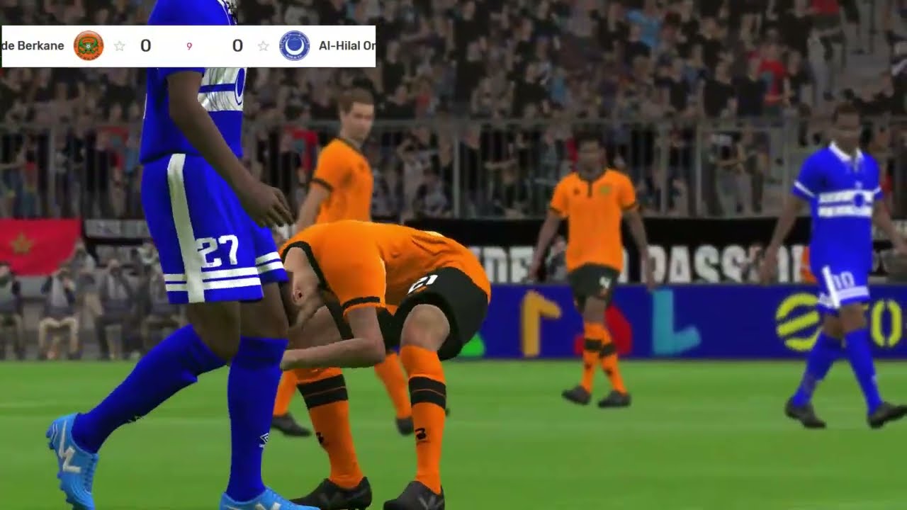 بث مباشر مباراة نهضة بركان و الهلال | محاكاة مباراة اليوم | LIVE pes الهلال ضد نهضة بركان