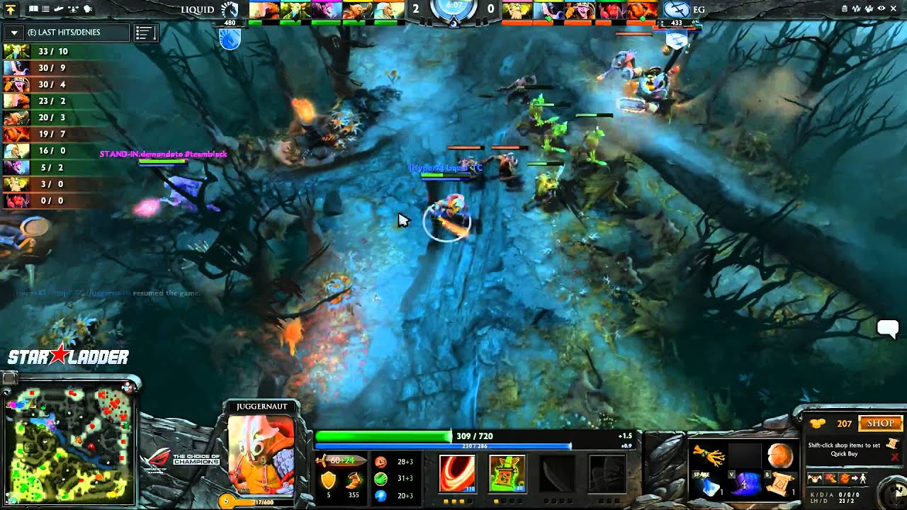 EG vs Liquid - GRAND FINAL - Game 1 (Starladder IX America)