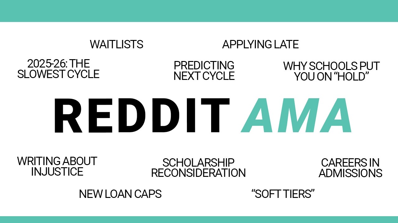 r/LawSchoolAdmissions AMA: Waitlists, Predictions, Loan Caps, Scholarship Reconsideration, & More