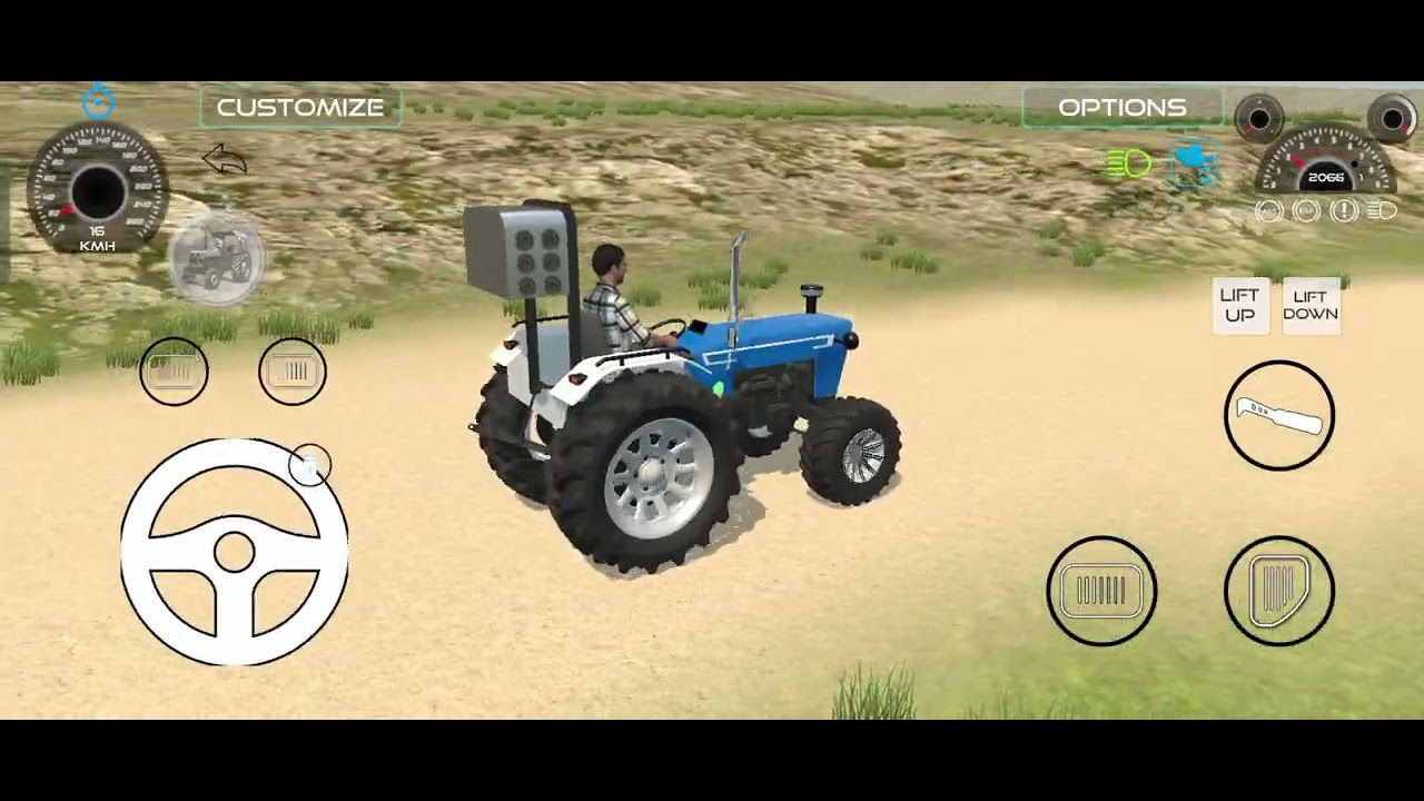 FOORD 3600 TRACTOR DRIVING| TRACTOR DRIVING | GAMING | 3D TRACTOR DRIVING | MR INDIAN GAMEAR |