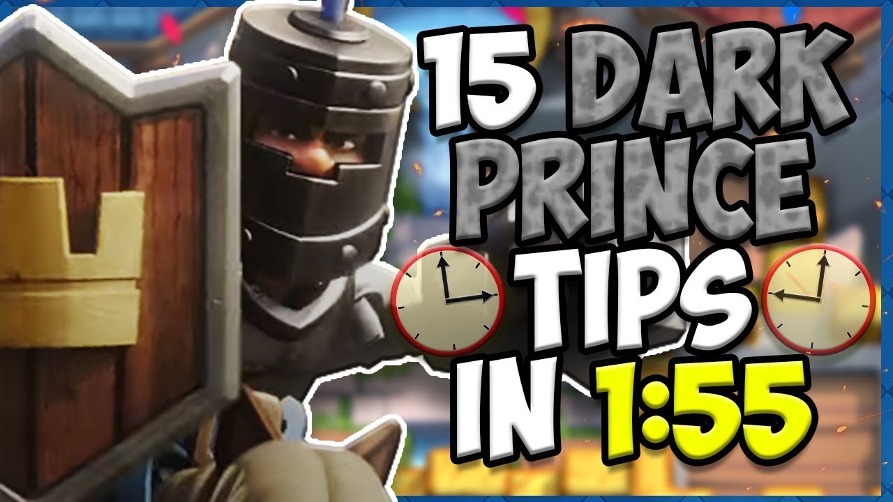 15 БЫСТРЫХ советов о: Темном Принце🛡️ - Clash Royale