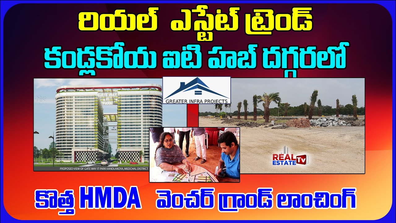 Kompally County 3 -Prestigious Residential Venture near Kandlakoya IT Hub || 18 Acres HMDA  Layout