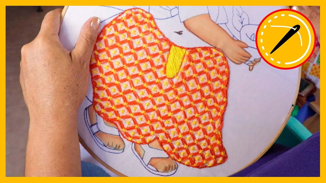 Bordados Faciles #141 🙋‍♀️ | 🍂 ¿Como bordar FALDAS?
