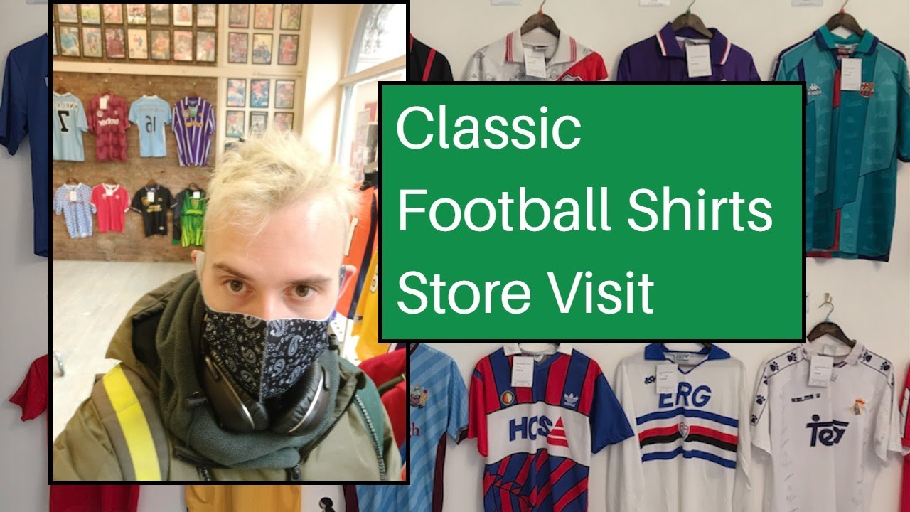 My Visit To The Classic Football Shirts Store!