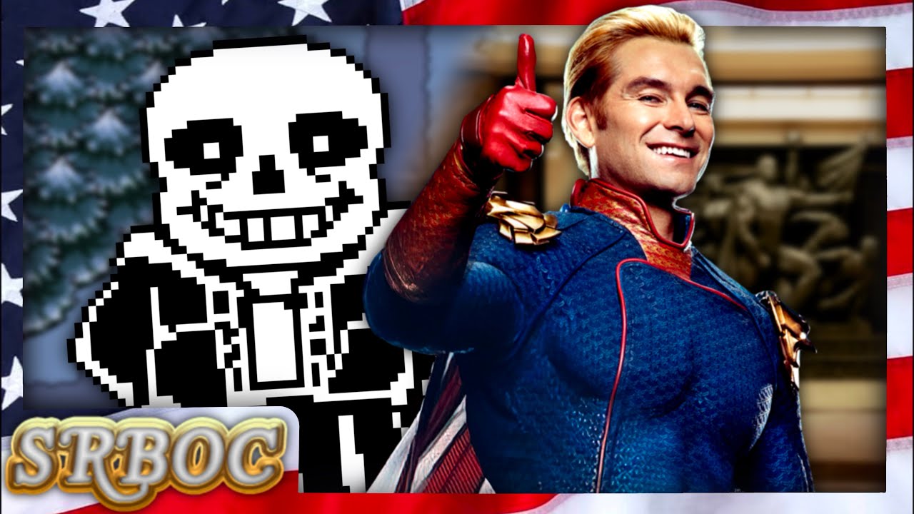 Rap Battle: Homelander Vs. Sans the Skeleton | Scott Epic Rap Battles of Cartoons