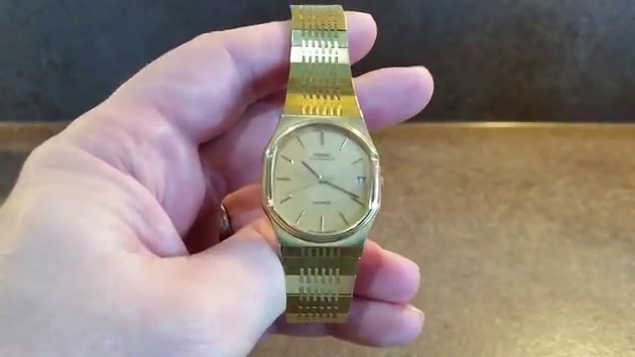 1981 Seiko Lassale vintage watch with box and papers