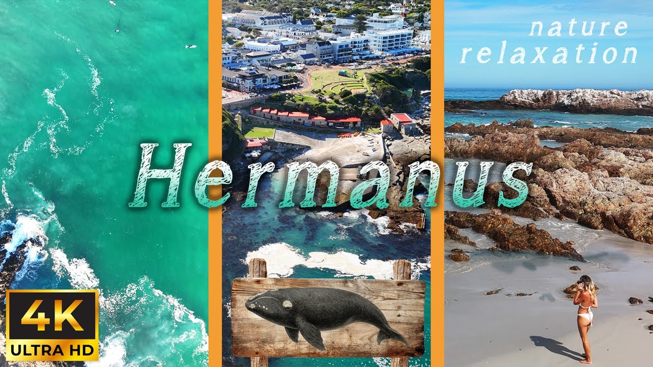 Relaxing Aerial Views of Hermanus & Onrus | Cinematic Coastal Aerial Film