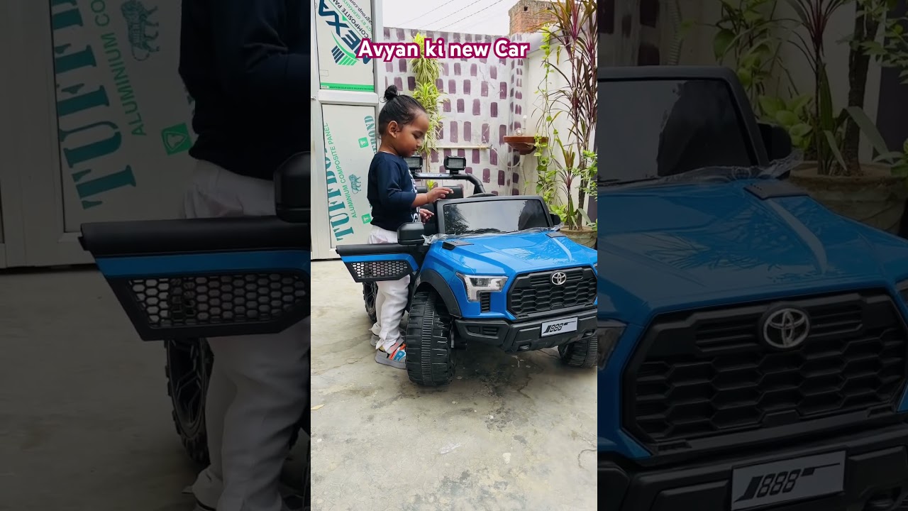 Avyan ki new car 