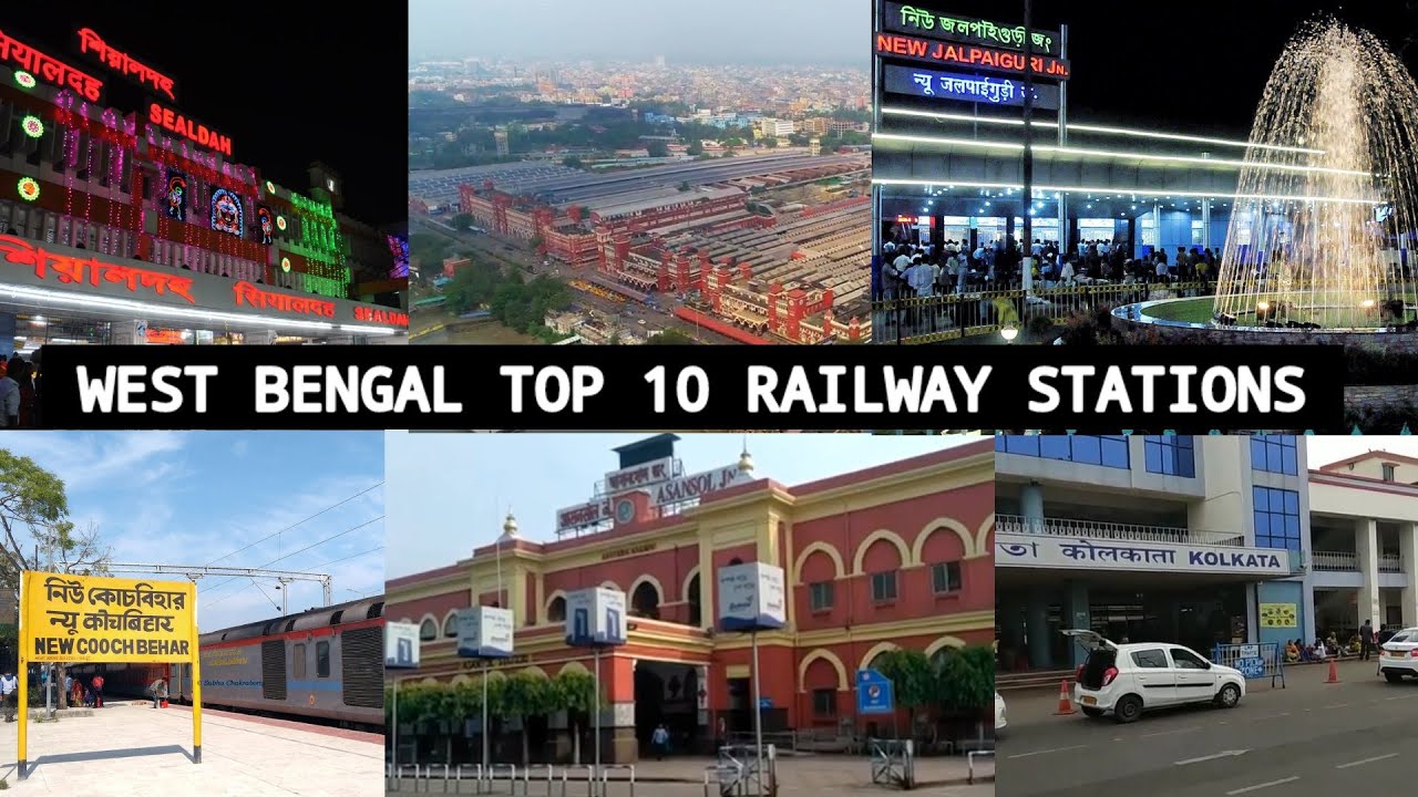 West Bengal top 10 biggest railway stations 2022