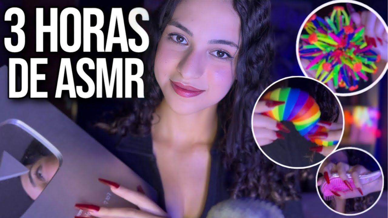 ASMR | 3 horas para quem PRECISA dormir &ndash; especial 200 mil inscritos 🤍