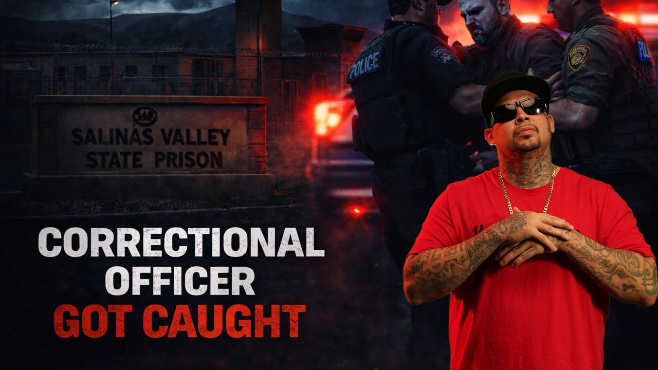SALINAS  VALLEY STATE PRISON..VISITING CORRECTIONAL OFFICER GOT BUSTED BRINGING IT IN..CORRUPTION 😳