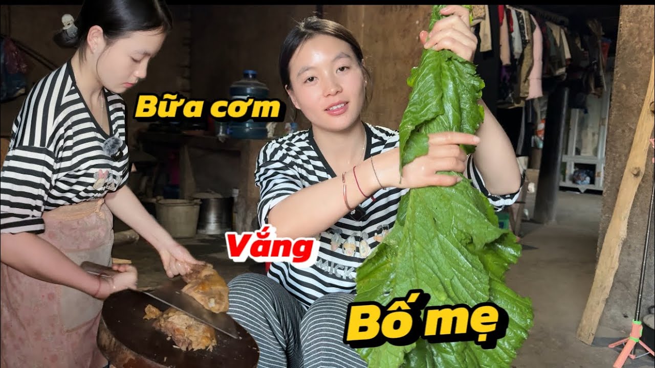 EM THUỶ TẬP NẤU ĂN CHO CÁC EM, CÁC CHÁU NHỮNG NGÀY BỐ MẸ VẮNG NHÀ ! | Em Thuỷ Lào Cai 