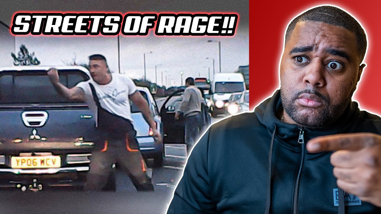 UK ROAD RAGE, CRASHES & NEAR-MISSES!!