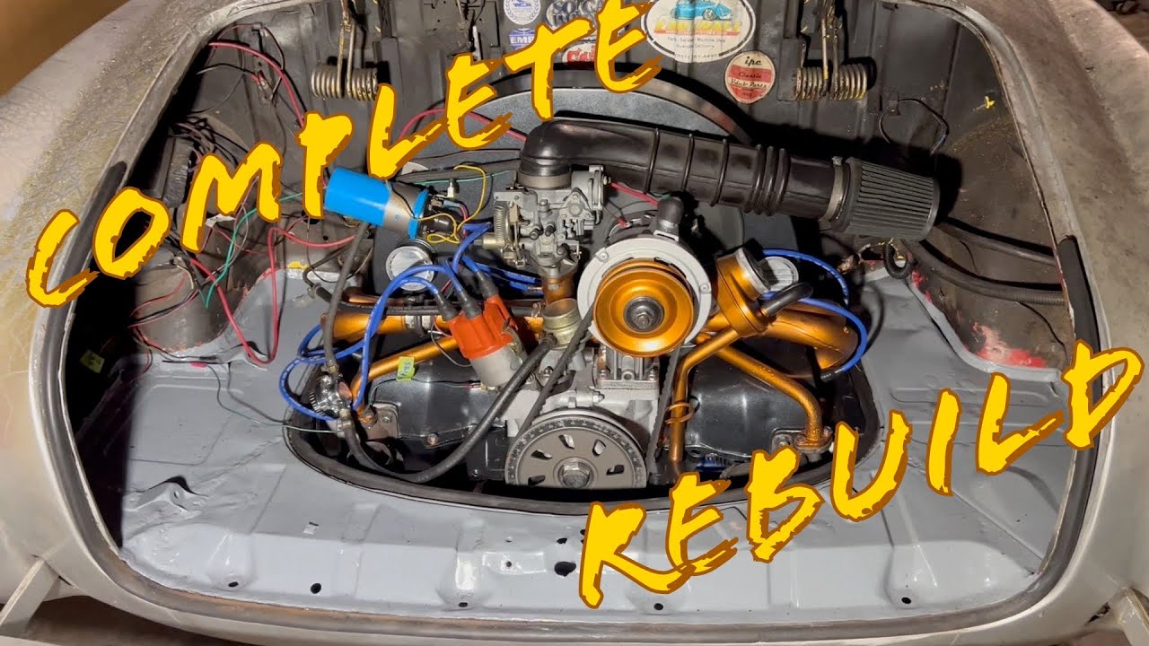 30 Minute Engine Build / VW Type 1 Karmann Ghia
