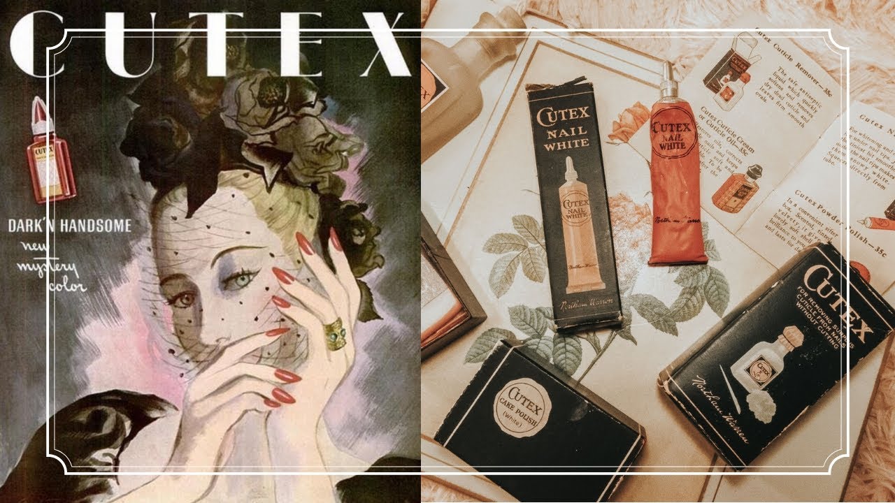 My vintage 1920s Cutex Nail Polish Collection