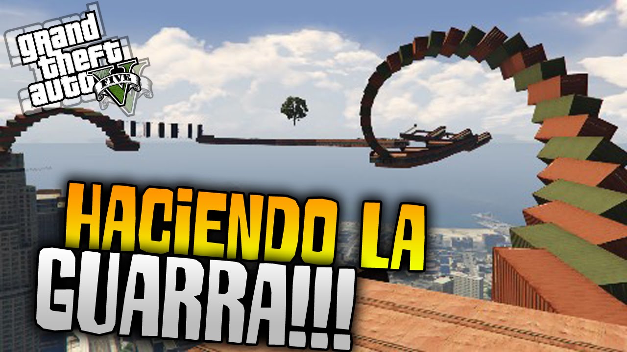 GTA 5 | GUERRA DE EMPUJONES Y C4!! QUE GUARROS SON - GTA V CARRERA DE LA MUERTE #551 | XxStratusxX