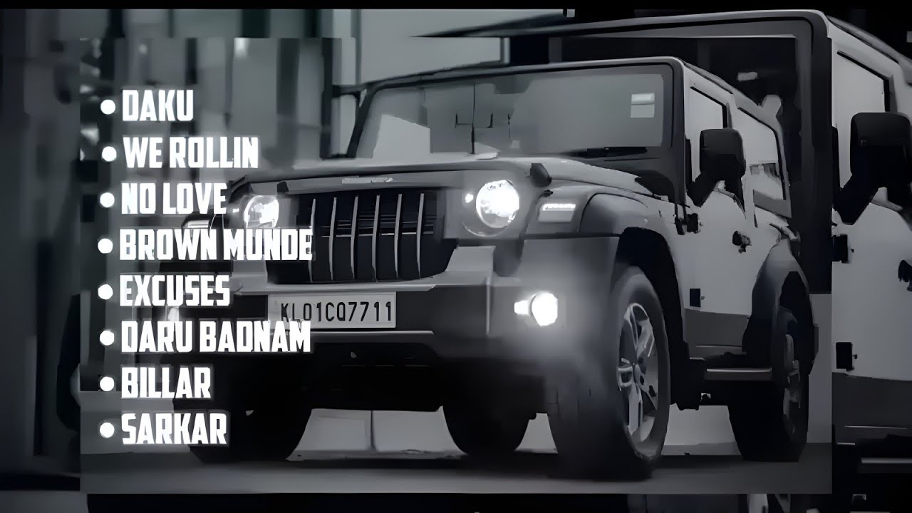 Non stop attitude song| daku song| sarkar song | brown munde song l  no love song| attitude song