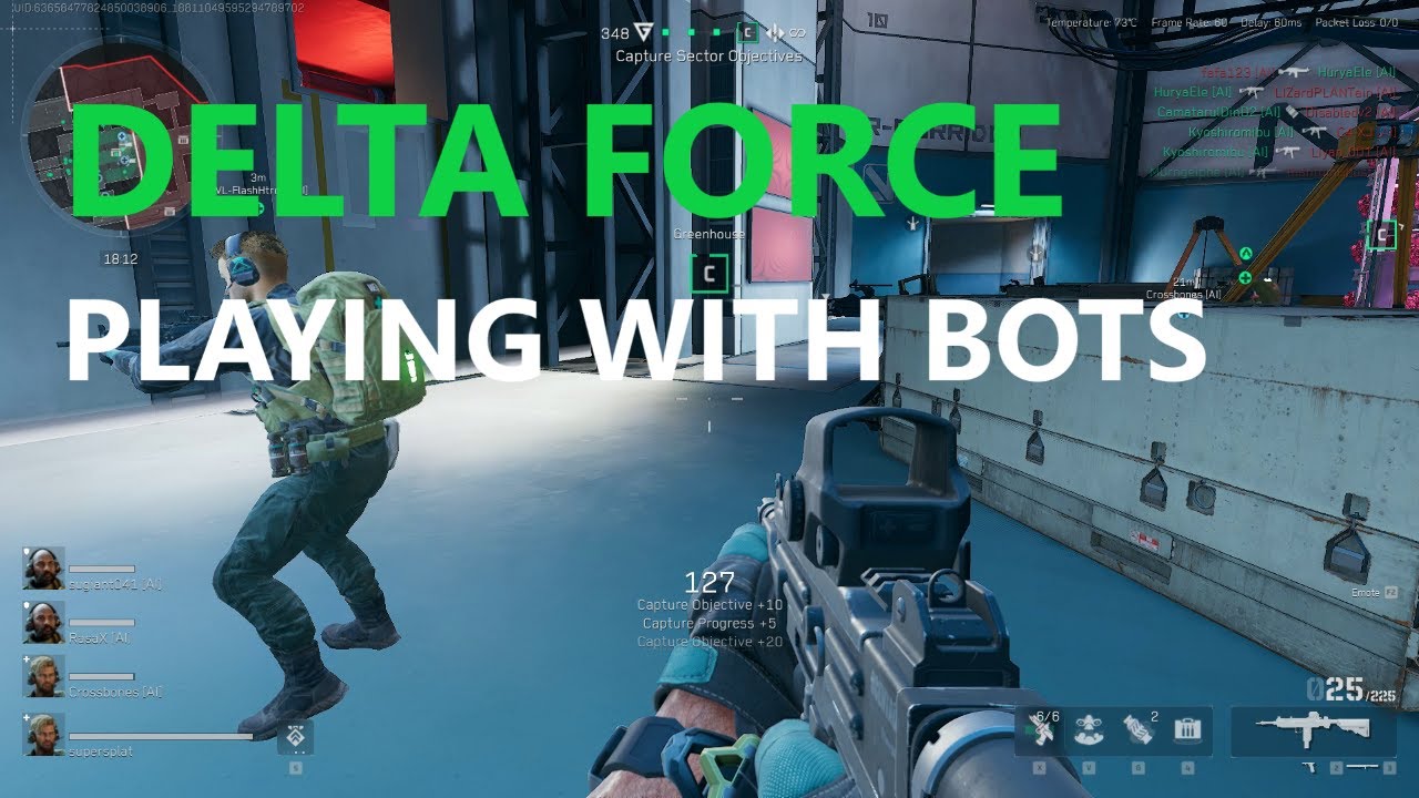 Delta Force  Playing with BOT'S