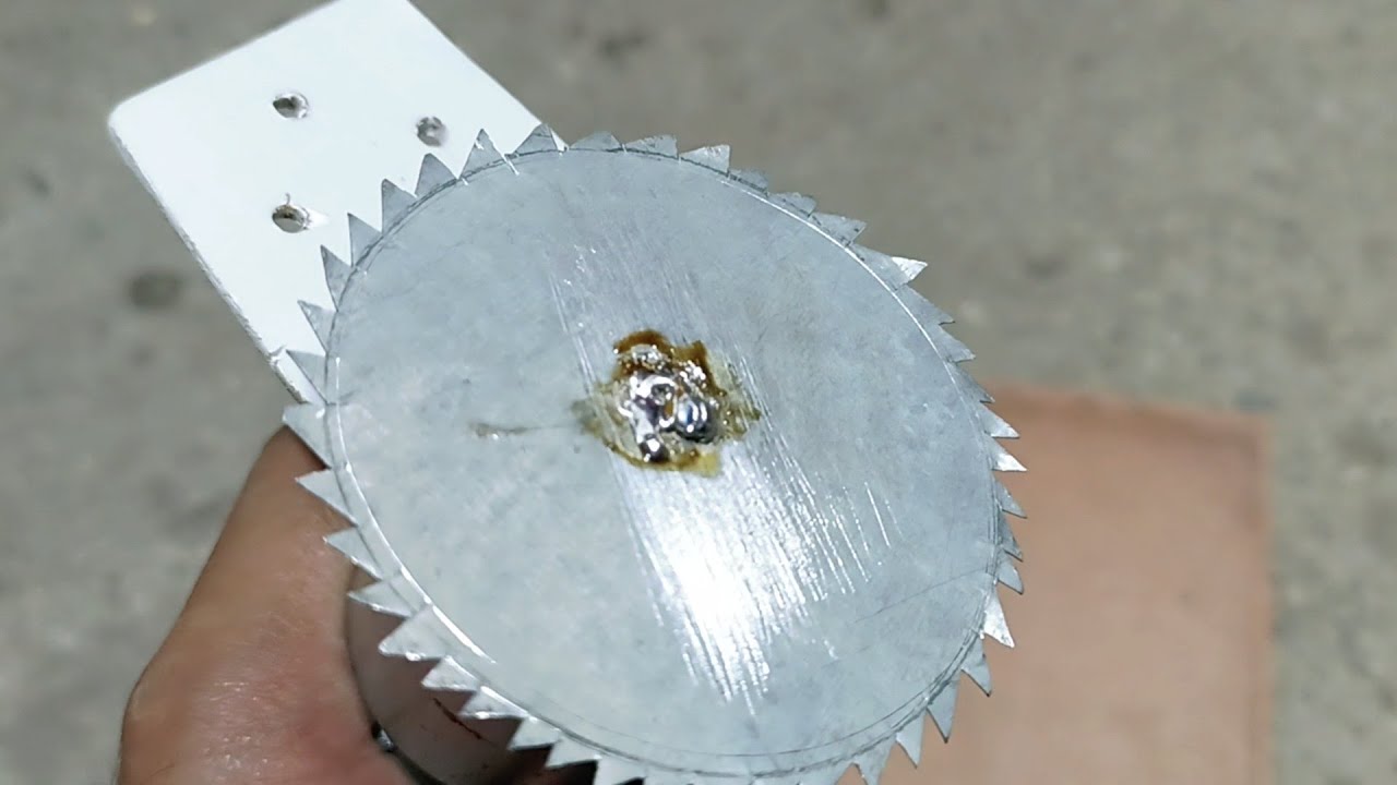 How to make mini wood cutter #viral 