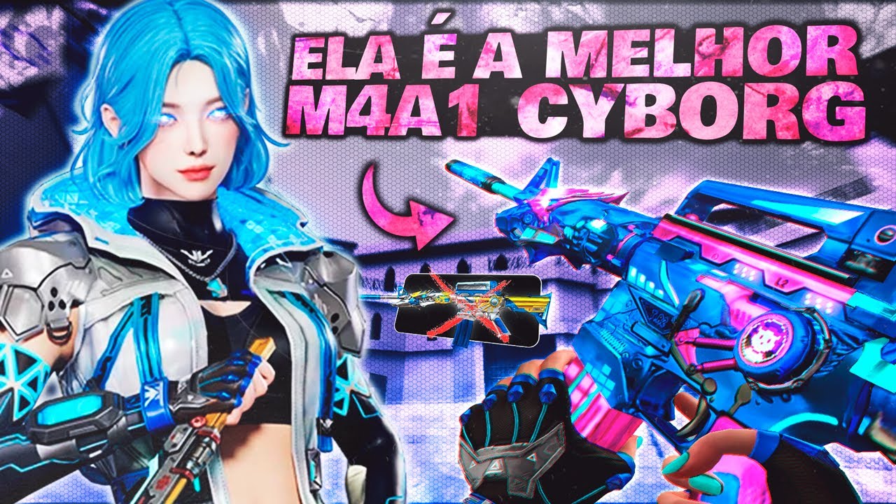 A NOVA M4A1 CYBORG É UM ABSURDO! 💥 A MAIS APELONA DO JOGO! 🤯 | CrossFire