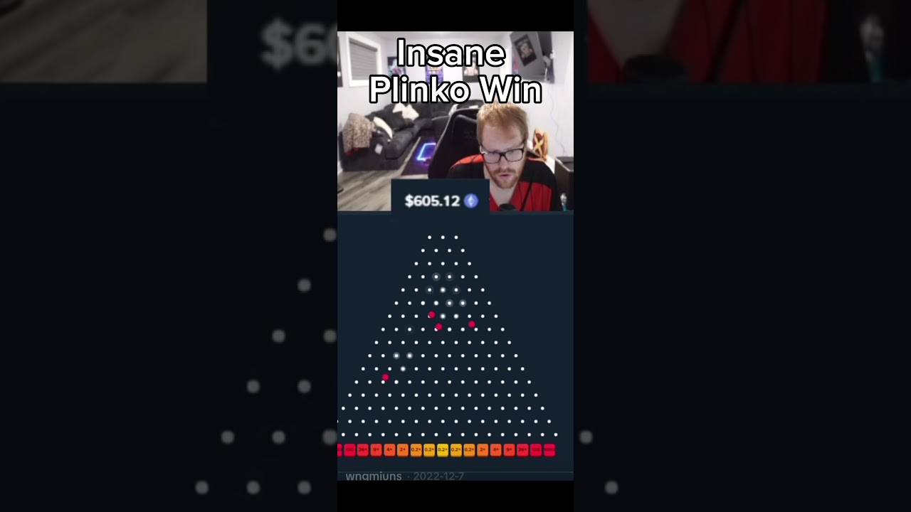 Insane 1000x Plinko Win 