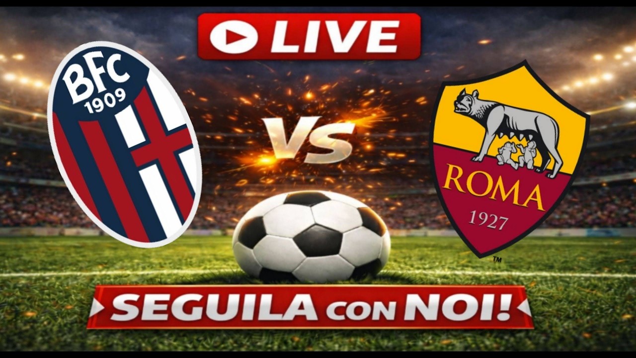 🔴Live BOLOGNA-ROMA - EUROPA LEAGUE🔴