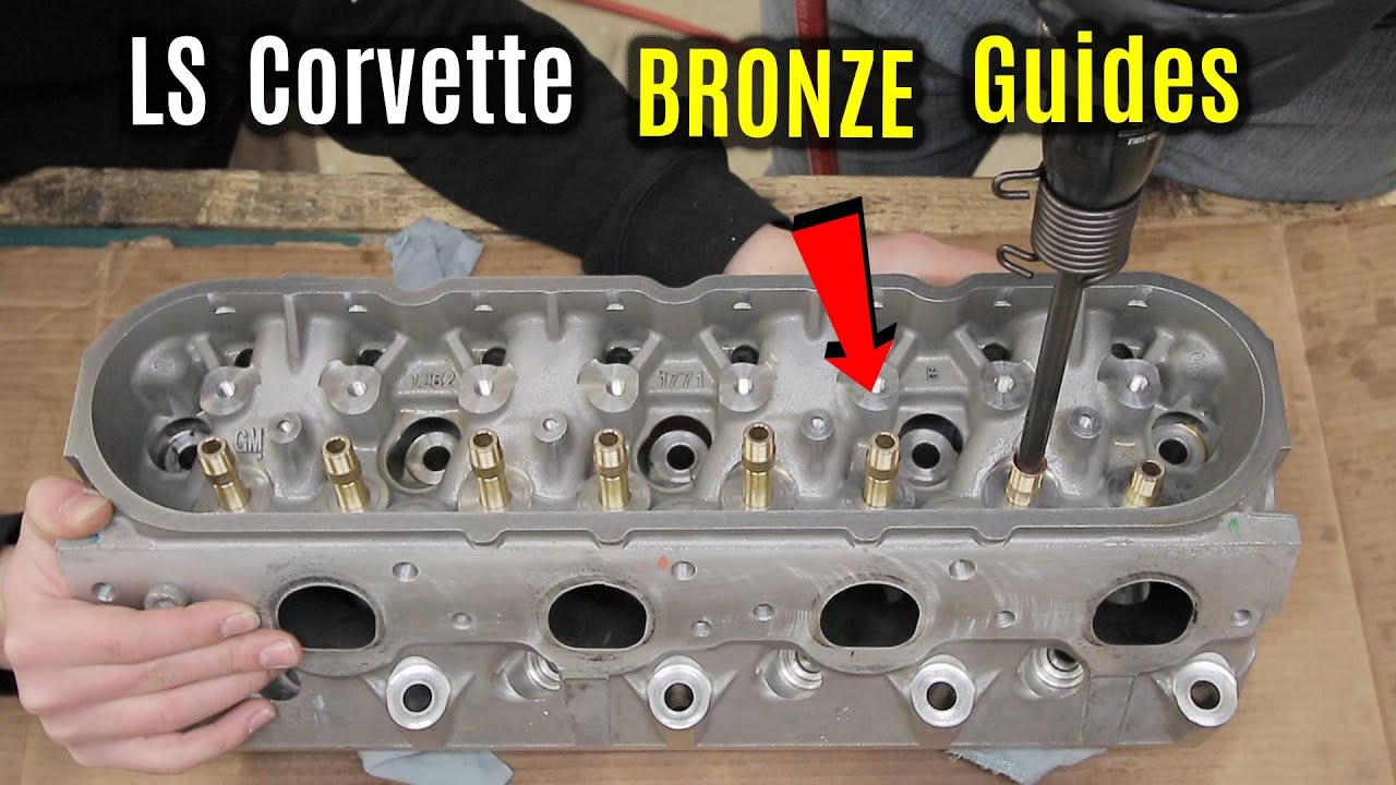 LS9 Corvette ZR1 NEW Bronze Guides Install | Worn GM OEM Guide Removal Start to Finish