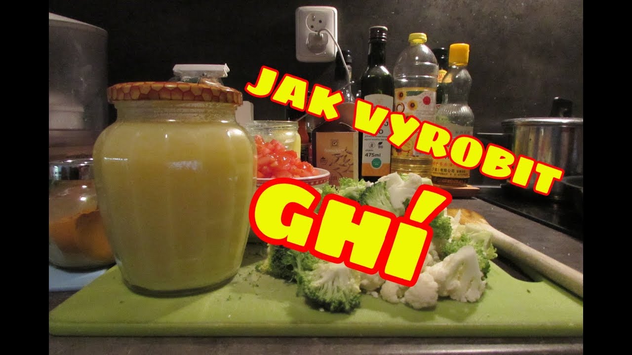Jak vyrobit Ghí/Přepuštěné máslo (Recepty, základní suroviny díl. 1)