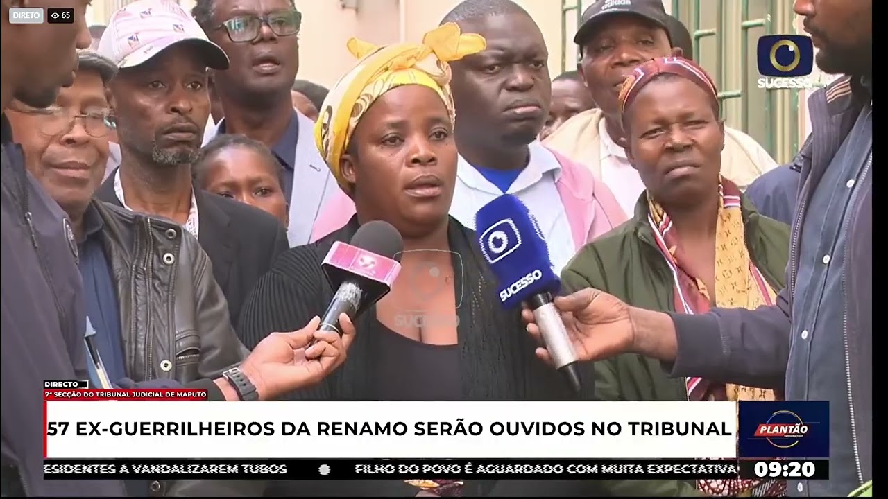 #ÚLTIMA_HORA: CERCA DE 57 EX-GUERRILHEIROS DA RENAMO SERÃO OUVIDOS HOJE NO TRIBUNAL JUDICIAL