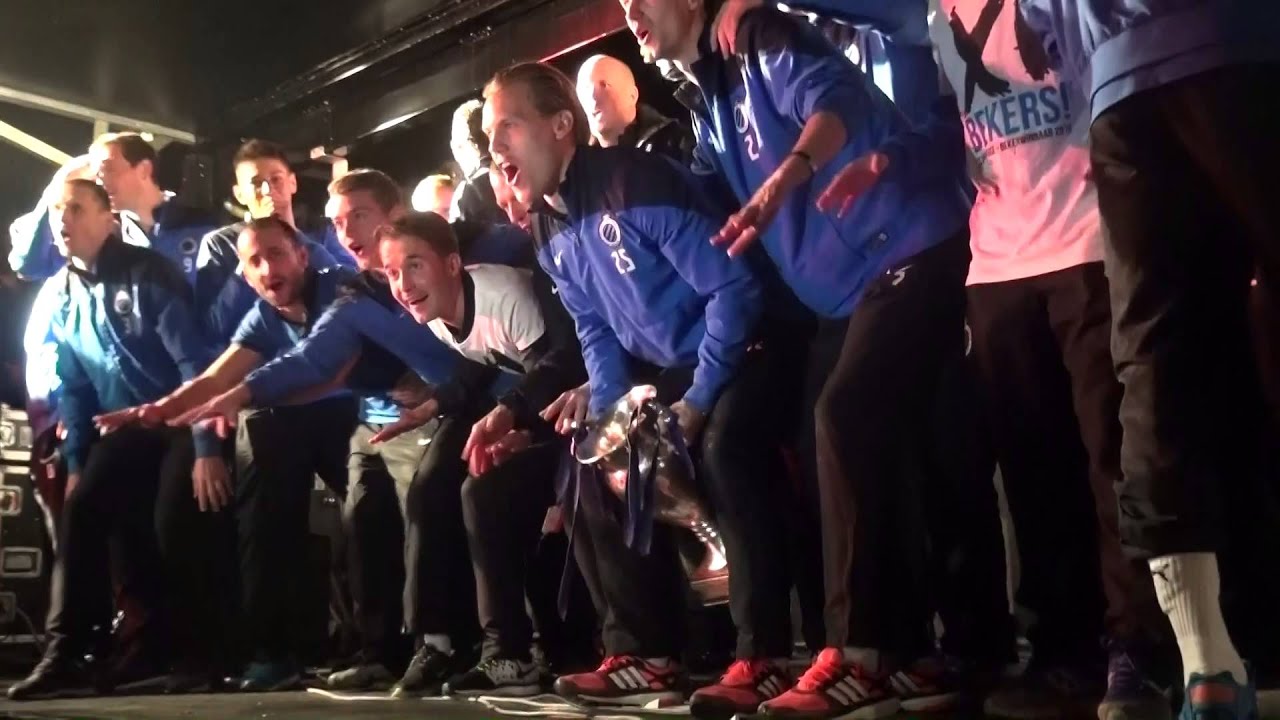 Belgian Cup final 2015 Club Brugge - Anderlecht: in Bruges