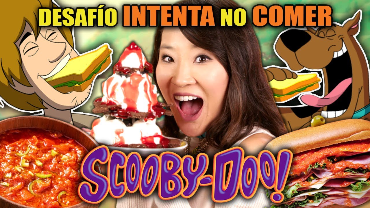 ¡Intenta no comer - Scooby-Doo! (Sándwich de Shaggy, plato de bocadillos Scooby, hamburguesa Bates)