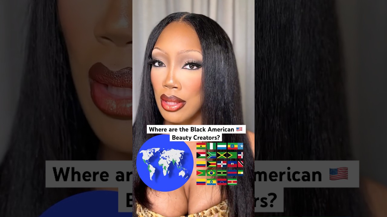Where are the Black American Beauty creators? #blackamerican #beautycreator